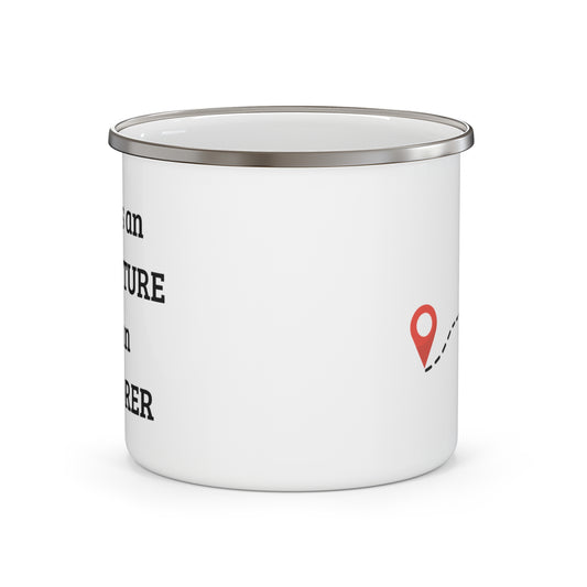 Adventure Enamel Camping Mug