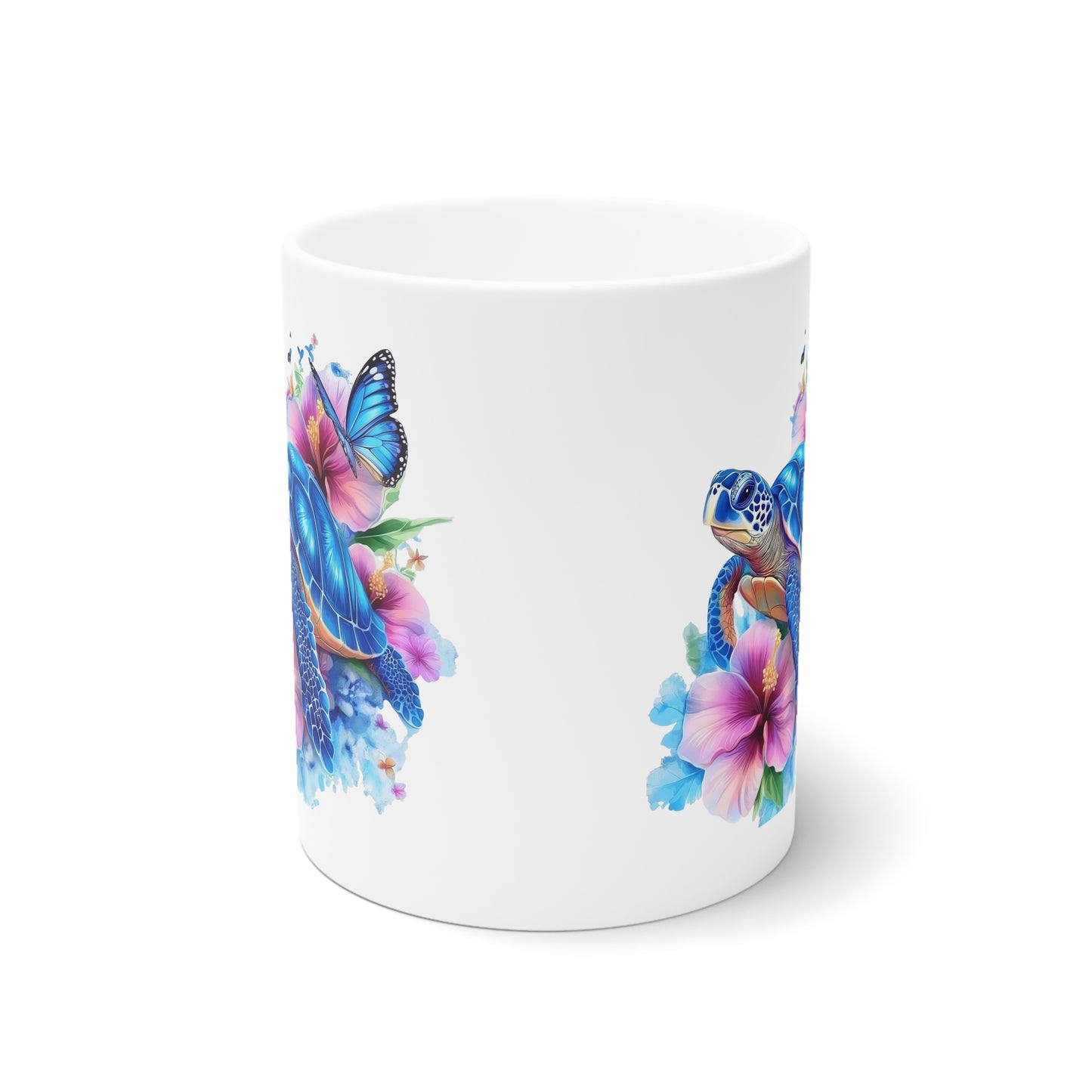 Blue turtle - mug