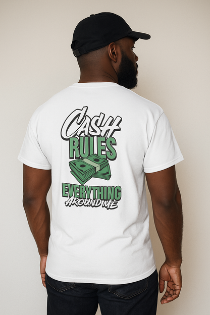 Unisex Crewneck T-shirt | ” CASH RULES "